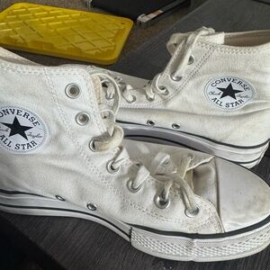 Converse All Star Canvas Sneakers in White
